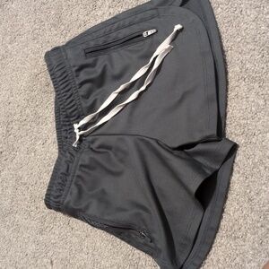 Dark grey Liberty Pro workout shorts for Girls XS